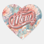 マムクイーンフローラ ハートシール (正面)