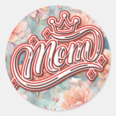 マムクイーンフローラ ラウンドシール (正面)