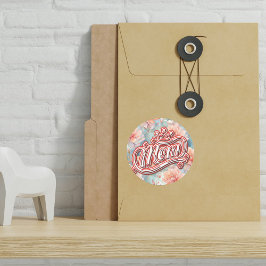 マムクイーンフローラ ラウンドシール