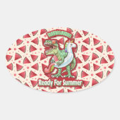 マムクイーンフローラ 楕円形シール (正面)