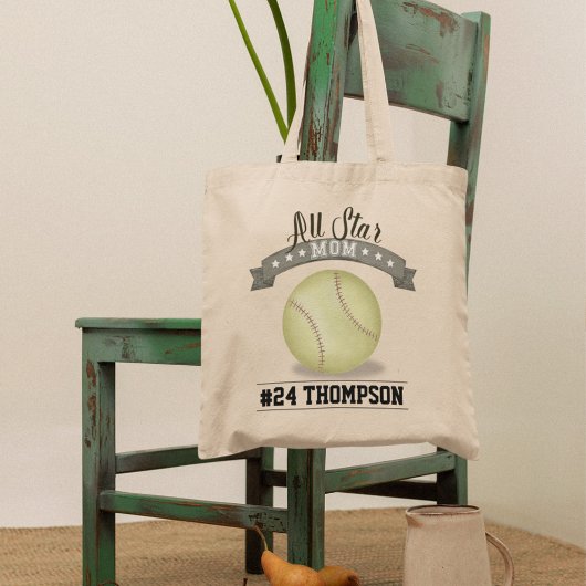 マムクールカスタムオールスターソフトボール トートバッグ