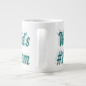 マムグリーン半文字巨大コーヒーマグ ジャンボコーヒーマグカップ (裏面)