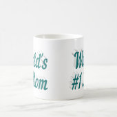 マムグリーン半文字母の日 コーヒーマグカップ (中央)
