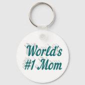 マムグリーン文字 キーホルダー (裏面)