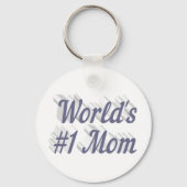 マムグレー文字 キーホルダー (正面)