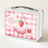 マムサバイバルキットストロベリージンガム新生児ギフト メタルランチボックス (裏面)
