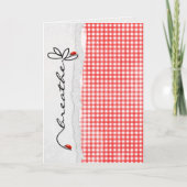 マムシの交友花 カード (正面)