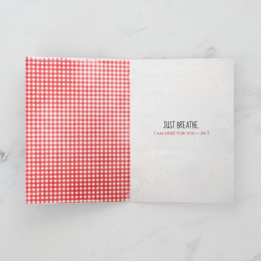 マムシの交友花 カード (内部)