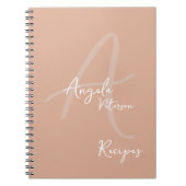 マムシェフレシピダスティバラ ノートブック (正面)