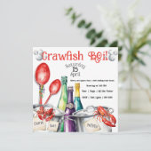 マムシパーティーとザリガニ 招待状 (スタンド正面)