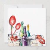 マムシパーティーとザリガニ 招待状 (裏面)