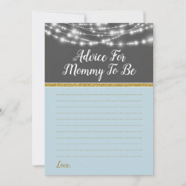 マムシャワーゲームアドバイスグレー用ブルーライト金ゴールド アドバイスカード