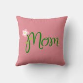 マムストロベリーピンク装飾用クッション クッション (裏面)