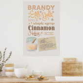 マムズエグノグレシピ ポスター (キッチン)