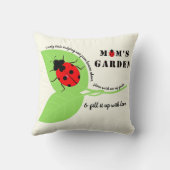 マムズガーデンラディブスクエア装飾用クッション クッション (裏面)