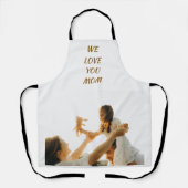 マムズキッチン魔法 | 料理パーソナライズされたエプロン エプロン (正面)