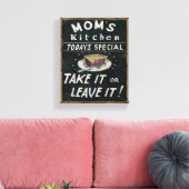 マムズキッチン キャンバスプリント (インサイチュ (リビング))