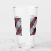 マムズキッチン | Drinking Glasses |赤い格子縞 タンブラーグラス (右)