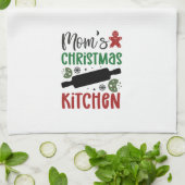 マムズクリスマスキッチンホリデーデコール キッチンタオル (折り畳み)