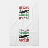 マムズクリスマスキッチンホリデーデコール キッチンタオル (縦)