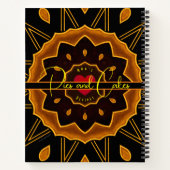 マムズパイ&ケーキレシピスパイラルノート ノートブック (裏面)