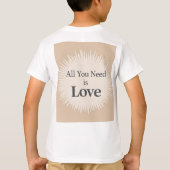 マムズホエールスパウトハート Tシャツ (裏面)