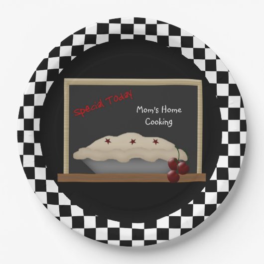 マムズホーム料理紙プレート ペーパープレート (正面)