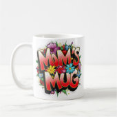 マムズレッドフローラアーバングラフィティマグ コーヒーマグカップ (左)