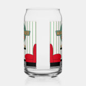 マムズレトロディナー飲み物用品 ガラス缶 (右)