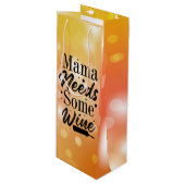 マムズワインバッグ ワインギフトバッグ (正面アングル)