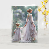 マムズ誕生日藤ガーデン カード (黄色い花)