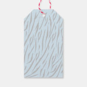 マムタイガー&カッブブルーボーイベビーシャワーギフトラベル ギフトタグ (裏面)