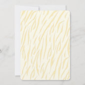 マムタイガー&クブイエローファースト招待状 招待状 (裏面)