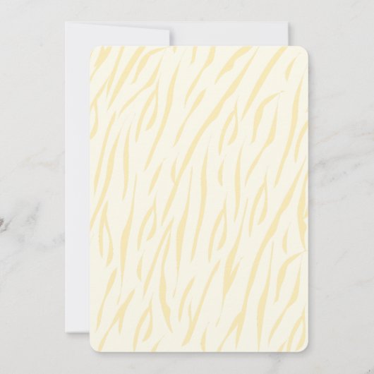 マムタイガー&クブイエローファースト招待状 招待状 (裏面)