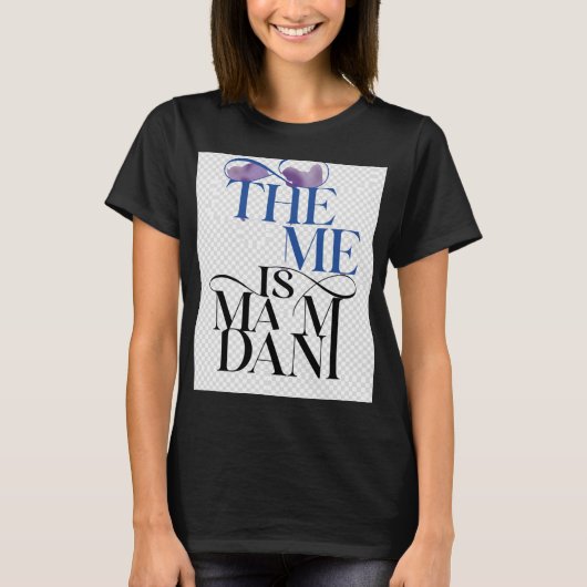 マムダニ市長を応援するTシャツ マムダニ for マ Tシャツ (正面)
