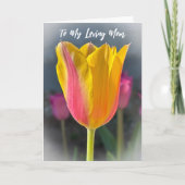 マムチューリ素晴らしップ誕生日グリーティングカード 案内状 (正面)