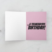 マムトランプ誕生日カード シーズンカード (内部)