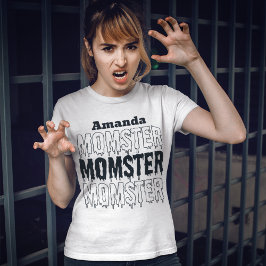 マムハロウィーンモスター秋不気味な季節 トライブレンドＴシャツ