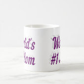 マムパープル半文字コーヒーマグ コーヒーマグカップ (中央)