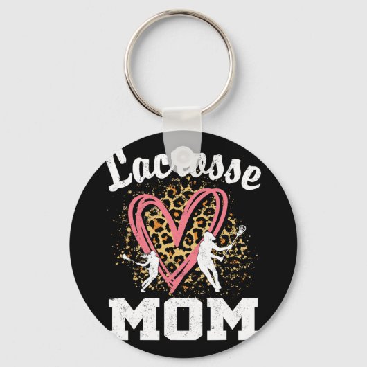 マムヒョウハートマッチングマザーズ日 キーホルダー (正面)