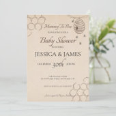 マムビーベイビーシャワー招待状 招待状 (スタンド正面)
