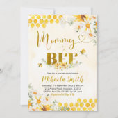 マムビーベイビーシャワー招待状 招待状 (正面)