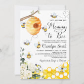 マムビーベイビー男女兼用シャワー招待状 招待状 (正面)