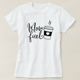 マムフューエルコーヒーカップハート Tシャツ