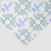 マムブルーアジサイフローラマザーズデイ 薄葉紙 (詳細)