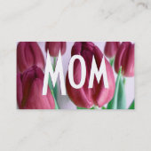 マムブルーローゼチューリップ コーリングカード (裏面)