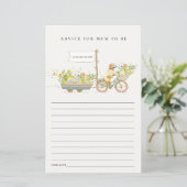 マムベイビーシャワー用ゴールデンレトリバーフローラアドバイス (スタンド正面)