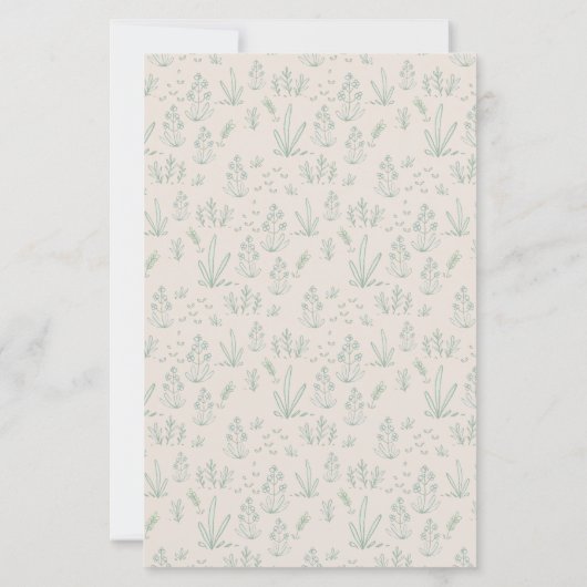 マムベイビーシャワー用ゴールデンレトリバーフローラアドバイス (裏面)