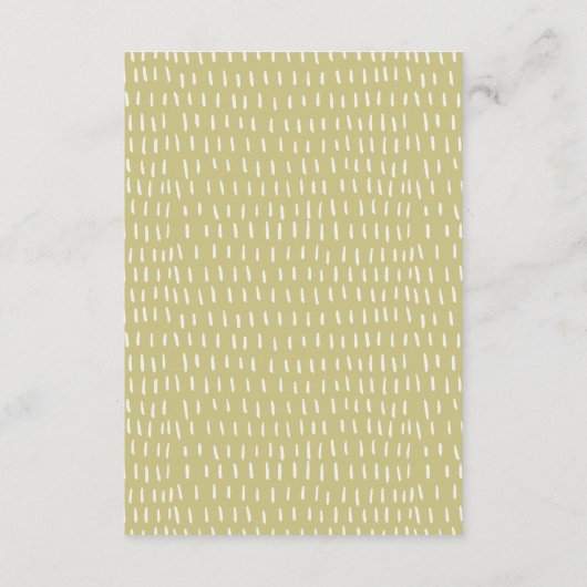 マムベイビーシャワー用トロピカルサファリアドバイス エンクロージャーカード (裏面)