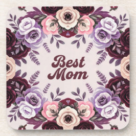 マムベジ最高のュラベンダーコースターセット コースター